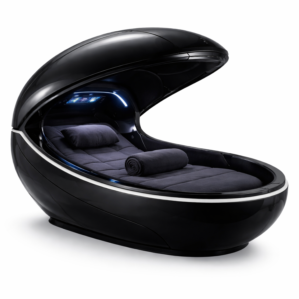 SomnaVault Noir Zenith Sleep Pod