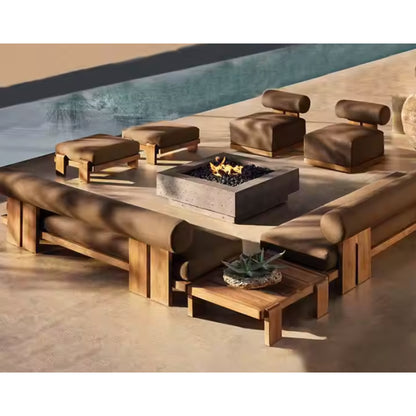 TerraFirme Ember Lounge &amp; Firepit Set