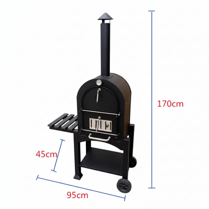 EmberFlame Compact Wood-Fired Pizza Oven
